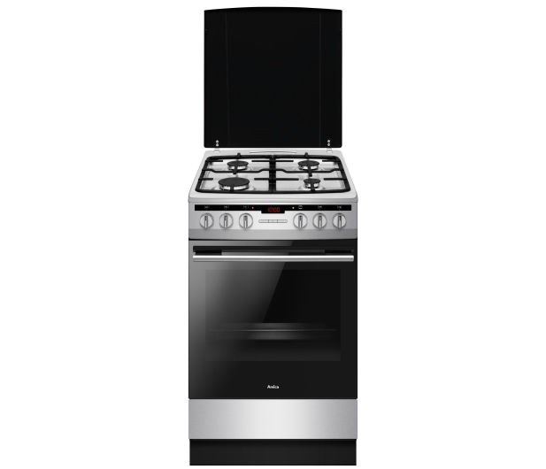 AMICA KUCHNIA 57GEH3.33HZpTaDA(Xx) PIZZA Termoobieg, Czyszczenie Parowe, EasyClean, Szybkie Nagrzewanie, 50cm - 1352786 - zdjęcie